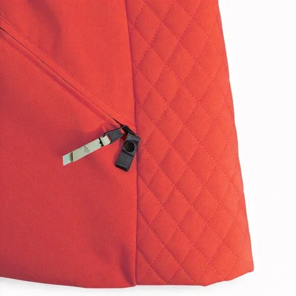 Obermeyer RESORT Women’s Insulated Ski Jacket – Red – Size 10 – Like New